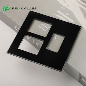 Cadre en verre trempé découpé CNC sur mesure FELIX pour écran d'affichage, anti-UV, IP67, épaisseur 1 mm - Product Image 1