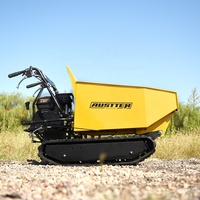 AUSTTER CE OEM 500kg Benzinmotor angetriebener Kettenrad-Klein transporter Mini dumper