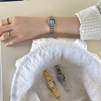 Montre pour femme IEKE de style français, petite montre carrée à cadran mignon, mouvement japonais, mode, luxe léger