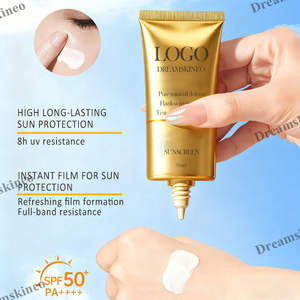 Crème <span class=keywords><strong>solaire</strong></span> au collagène et à l'humidité Spf30 50 sans cruauté végétalien Reef Safe Broad Spectrum Private Label Oem Uva Uvb Blocking Boosting - Product Image 5