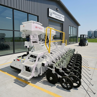 Semoir mécanique combiné avec boîte de vitesses et herse rotative pour tracteurs de 100 à 150 CV, haute productivité