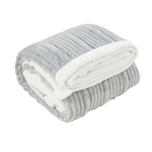 Sherpa <b>Throw</b> Blanket <b>for</b> <b>Couch</b> - Super Soft Cozy Fleece Thick Warm Blanket <b>for</b> Winter, Plush Dark Grey <b>Throw</b> Gift <b>for</b> Women - Product Image 1