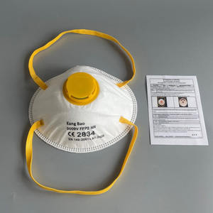 Masker pelindung kerja FFP2, ikat kepala dengan aliran dingin filter pernapasan <span class=keywords><strong>Anti</strong></span> debu masker pelindung untuk pekerjaan konstruksi - Product Image 5