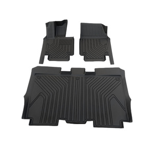 Tapis de sol 3D pour <span class=keywords><strong>Tesla</strong></span> <span class=keywords><strong>Cybertruck</strong></span> - Tapis TPE pour pick-up, tapis de sol de voiture imperméables de qualité supérieure, anti-déversement, couvrant entièrement l'espace du pick-up - Product Image 2