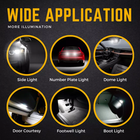 T10 W5W LED 5630 8SMD 194 168 192 147 Ampoules Canbus 6000k 12V Blanc Voiture Intérieur Carte Dôme Parking Auto Signal Lampe