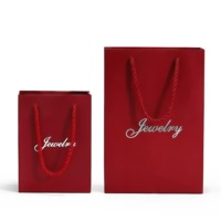 Sacs en papier d'art de luxe personnalisés avec poignée en ruban, vente en gros, emballage cadeau, impression par laminage, emballage pour bijoux et shopping