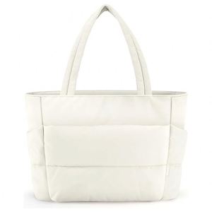 2026 Popular Notebook <b>Women</b> Lightweight Puffy Large Capacity Laptop Shoulder <b>Bag</b> <b>for</b> Travel <b>Work</b> - Product Image 3