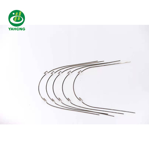 Staffe dentali ortodontiche Ortho bretelle allineamento dei denti avvolgimento dentale intorno al fermo Hawley Arch Wire