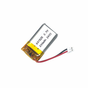 Batterie Lipo 601525 3.7V 200mAh Batterie au lithium polymère rechargeable Li-polymère - Product Image 3
