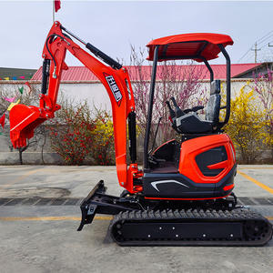 Gran oferta de excavadora, motor de 2,5 toneladas, excavadora EPA, excavadoras pequeñas de granja, precios de 1 tonelada y 2 toneladas, Mini excavadora sobre orugas - Product Image 5