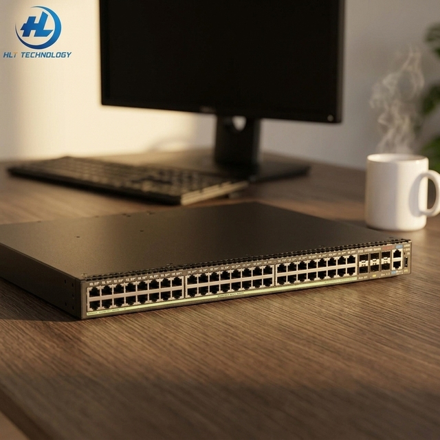 S6530X-48X8C High Density 48 Port 10G SFP+ and 8 Port 100G QSFP28 Managed Layer 3 Data Center Ethernet Aggregation Switch Unit