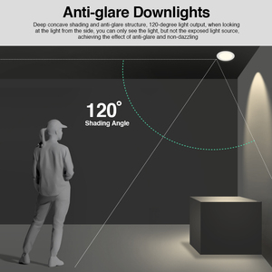 Nueva lámpara de techo delgada para decoración de interiores, foco Led empotrable, luz descendente empotrable regulable para interiores de aluminio, nueva - Product Image 2