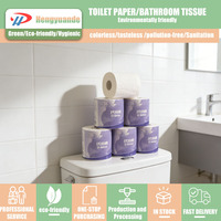 Papel Higiénico Desechable de 3 Capas, Ecológico, Suave, Hecho con Pulpa de Madera Mixta, Personalizable con Logotipo, de Primera Calidad