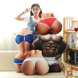 Decorazione della casa individuale Simulato 3D ragazzo amico del corpo umano peluche giocattolo Inganno divertente peluche di sonno del cuscino come regalo sexy - Product Image 4