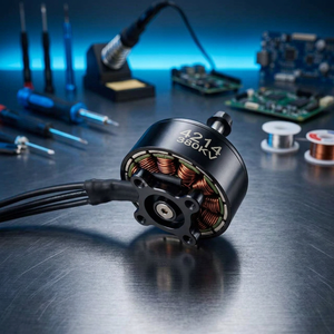 Precio de Fábrica, Motor DC Sin Escobillas de Aleación de Aluminio 4214 380KV de Bajo Ruido para Drones FPV RC X4 de 11-15 Pulgadas, Repuestos al por Mayor - Product Image 1