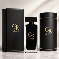 Flacon pompe en verre de 30 ml avec bouchon doré pour emballage cosmétique (lotion, crème, sérum, roll-on, compte-gouttes)