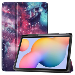 Custodia per Tablet con motivo a cielo stellato custodia per Tablet con stampa a colori in Tpu con supporto per <span class=keywords><strong>Samsung</strong></span> <span class=keywords><strong>Galaxy</strong></span> <span class=keywords><strong>Tab</strong></span> <span class=keywords><strong>S6</strong></span> <span class=keywords><strong>Lite</strong></span> Sm P610 Sm P615 - Product Image 1