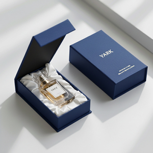 50ml Eco-Friendly Reusable Glass Empty Perfume Bottle <b>Box</b> Magnetic Closure Custom Design Paperboard Packaging Luxury Gift Boxes - Product Image 2