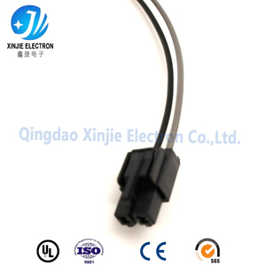 Conector de Plástico Preto de 2 Pinos, Cabo Elétrico com Terminais Não Isolados para Fonte de Alimentação e Eletrodomésticos - Product Image 5