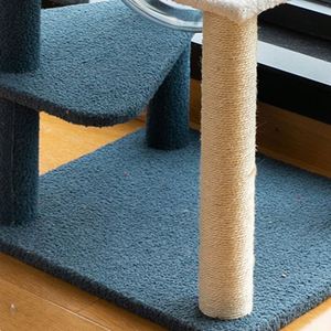 Kinghon Árbol rascador para gatos personalizado, de moda, al por mayor, con diseño de flores, interactivo, con juguetes de sisal - Product Image 3