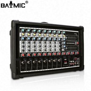 Mezclador de Audio Profesional de 8 Canales con Caja Amplificadora de Potencia para DJ, Hogar, KTV y Espectáculos - Product Image 4