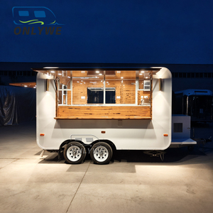 Onlywe Remorque alimentaire mobile personnalisée pour crème glacée, pizza et grillades, entièrement équipée, à vendre aux États-Unis - Product Image 2