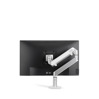 Support de table pivotant à 360 degrés pour écran d'ordinateur portable ou TV, avec bras articulé et ressort à gaz