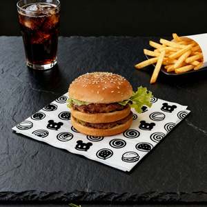 Food Grade Greaseproof Hamburger <b>Paper</b> Sandwich <b>Paper</b> Wax <b>Paper</b> Custom Logo Baking Kitchen Chicken <b>Roll</b> - Product Image 3