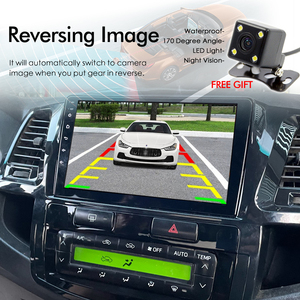 8 + 128GB AI Voice Car Radio para Toyota Fortuner AN50 AN60 HILUX Revo <span class=keywords><strong>Vigo</strong></span> 2008 2014 <span class=keywords><strong>Autoradio</strong></span> GPS Video CarPlay Player Android 13 - Product Image 3