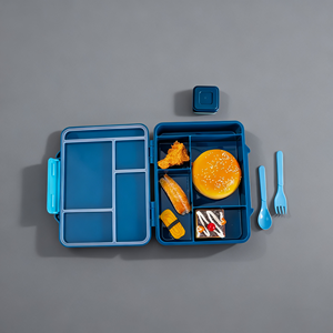 Thân Thiện Với Môi Sang Trọng Bộ Đồ Ăn Tùy Chỉnh In Dễ Thương Phim Hoạt Hình Leakproof Bento Hộp Bằng Lò Vi Bằng Bpa Miễn Phí Cho Trẻ Em Ăn Trưa Bữa Ăn Tối - Product Image 4