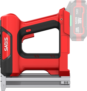 Pistolet à clous sans fil SADIS 18V Lithium 2-en-1 F30, agrafeuse portative pour le bricolage et le travail du bois - Product Image 4
