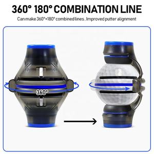 Marcador de línea de pelota de <span class=keywords><strong>Golf</strong></span> de línea Triple giratorio de 360 <span class=keywords><strong>grados</strong></span>, herramienta de marcador de línea de pelota de <span class=keywords><strong>Golf</strong></span> - Product Image 2