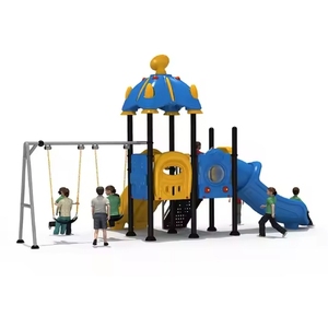 Trẻ Em Bằng Kim Loại <span class=keywords><strong>Swing</strong></span> Trường Học Sân Chơi Ngoài Trời Slide Trẻ Em Chơi Đồ Chơi Kết Hợp Slide - Product Image 4