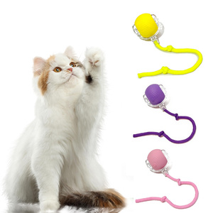 Nhà Máy Bán Hàng Trực Tiếp Pet Đồ Chơi Lăn Bóng Với Đuôi Thông Minh Tự Động Tương Tác Con Chó Bóng Đồ Chơi Điện Nhanh Đuôi Mèo Đồ Chơi Bóng - Product Image 1