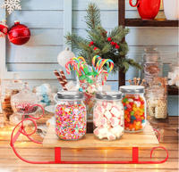 Organisateur de station à café décorative style ferme, décoration de bar à chocolat chaud en forme de traîneau de Noël pour cadeau d'hiver et fête de fin d'année