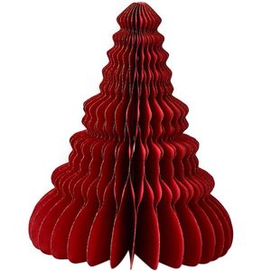 Décorations de Noël créatives de haute qualité en forme de mini arbre en nid d'abeille, origami, pour la maison, pour la saison des fêtes - Product Image 5