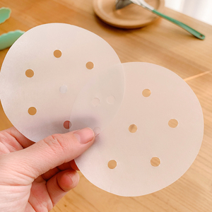 Air Fryer Steamer Liners Silicone Paper Round Square For Steamed Buns Dumplings Home Use - Product Image 4