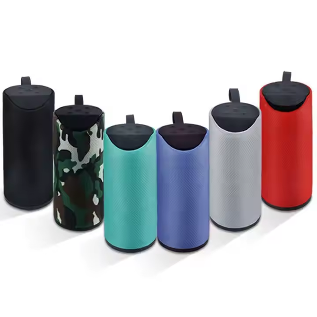 Hot Sale 113 Waterproof Fabric Speaker Portable Loud Mini Column Box Fm Radio Wireless Stereo Home Theater Sound System Speakers