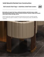 Meubles d'hôtel commerciaux sur mesure, tables et chaises en acier inoxydable pour restaurant/café/bar/hôtel