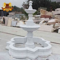 Pierre décorative intérieure et extérieure seigneur Shiva fontaine d'eau seigneur Shiva Statue marbre pierre d'eau caractéristique fontaine prix