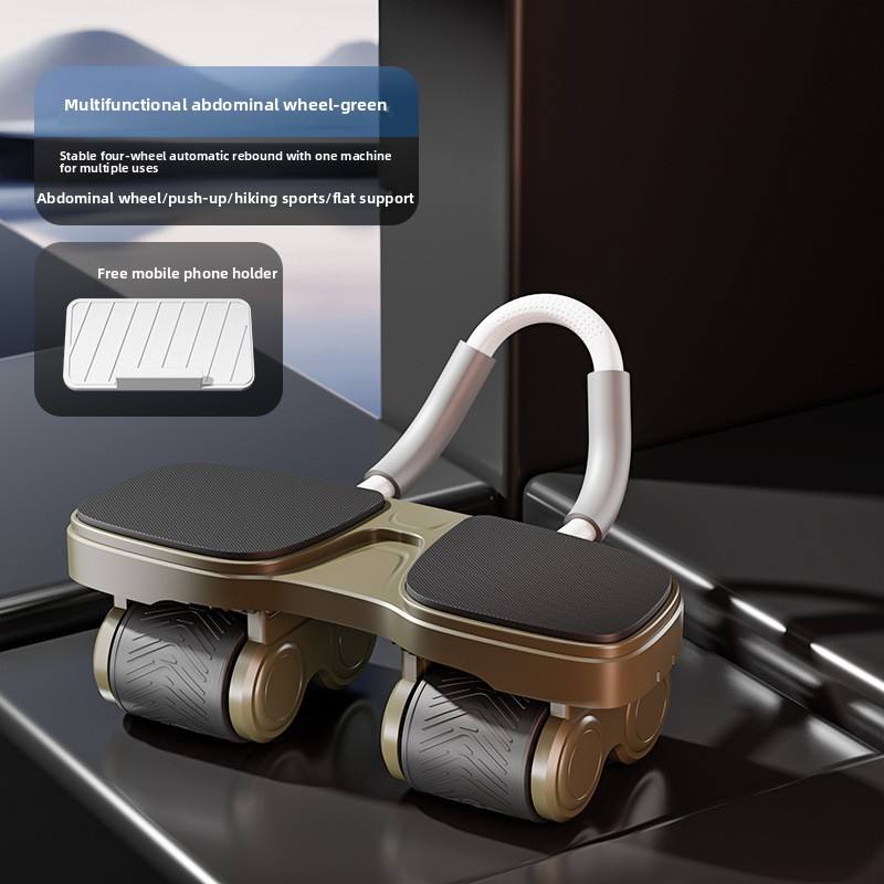 Multifunctional abdominal wheel green