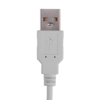 Wii U Cordon de données USB Chargeur d'alimentation Fil de 1M Câble de charge 2M 3M Options Chargeur de téléphone portable en plastique pour WiiU Gamepad Power Banks