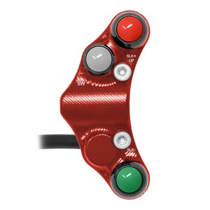 Interruptor de manillar izquierdo para BMW S 1000 XR (rojo) - Product Image 4