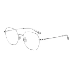 Quadro óptico de óculos de armação quadrada tf70021, fornecedor de fábrica personalizado de titânio