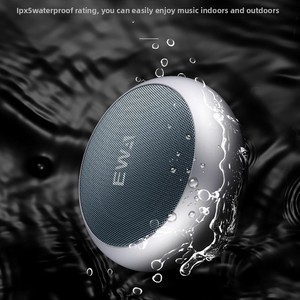 EWA <span class=keywords><strong>A110</strong></span> Mini Haut-parleur Extérieur en Alliage d'Aluminium pour Enceinte 4.0 avec Batterie 500-1000mAh, Appareil Audio Sans Fil Compact avec Lecteur de Carte - Product Image 2