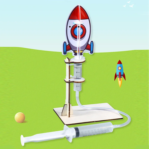Tự Làm Đồ Chơi Bằng Gỗ Rocket Launcher Mô Hình Cho Trẻ Em Trẻ Em Món Quà Đồ Chơi Sinh Viên Không Gian Khoa Học Dự Án Thử Nghiệm Kit - Product Image 5