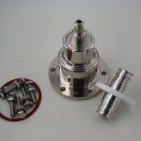 Connecteur à bride EIA 25/8'' - Adaptateur de connecteur coaxial RF de type N femelle, connecteur pour gros tubes
