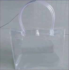 Sac en PVC élégant et luxueux, sac en plastique holographique à fermeture éclair pour vêtements/sac de maquillage holographique avec fermeture éclair en métal - Product Image 6