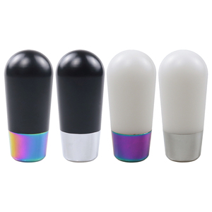 หัวเกียร์เรซิ่นแบบแมนนวลสำหรับรถยนต์ JDM พร้อมโลโก้สั่งทำพิเศษ - Product Image 1