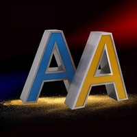 Letras de Canal Iluminadas Frontalmente de Acero Inoxidable Personalizadas, IP65 Impermeables, Letrero LED 3D Iluminado para Logotipo de Tienda, Centro Comercial, Hotel